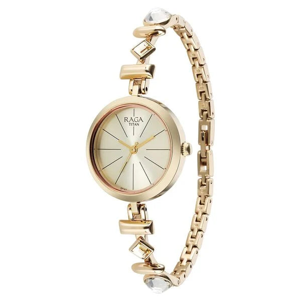 Analog Champagne & Metal Women' NS2606WM12
