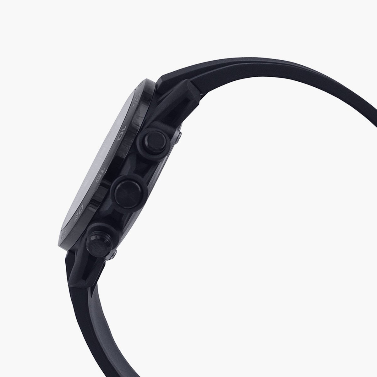 Casio Analog-Digital Black & Resin Men's Watch ED577