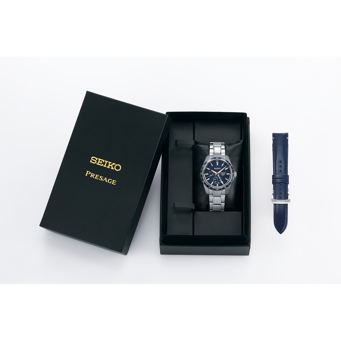 Seiko Analog White & Metal band Men's Watch SPB303J1