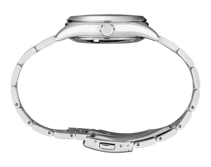 Seiko Analog Green & Stainless Steel Men's Watch SPB155J1