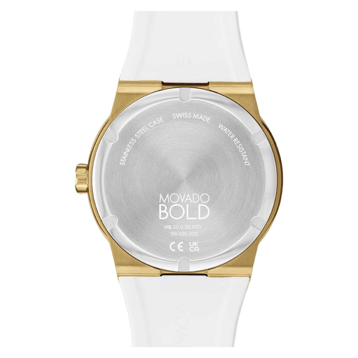 Movado Analog White & Silicone Men's Watch 3600899