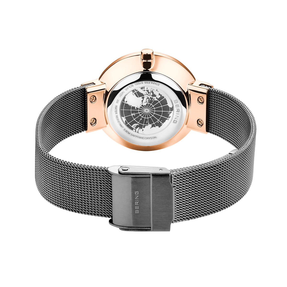 Bering Analog Grey & Milanese Women's Watch 14331 369