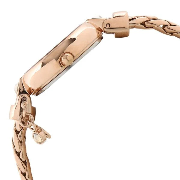 Raga Espana Rose Gold Dial Women Watch With Metal Strap