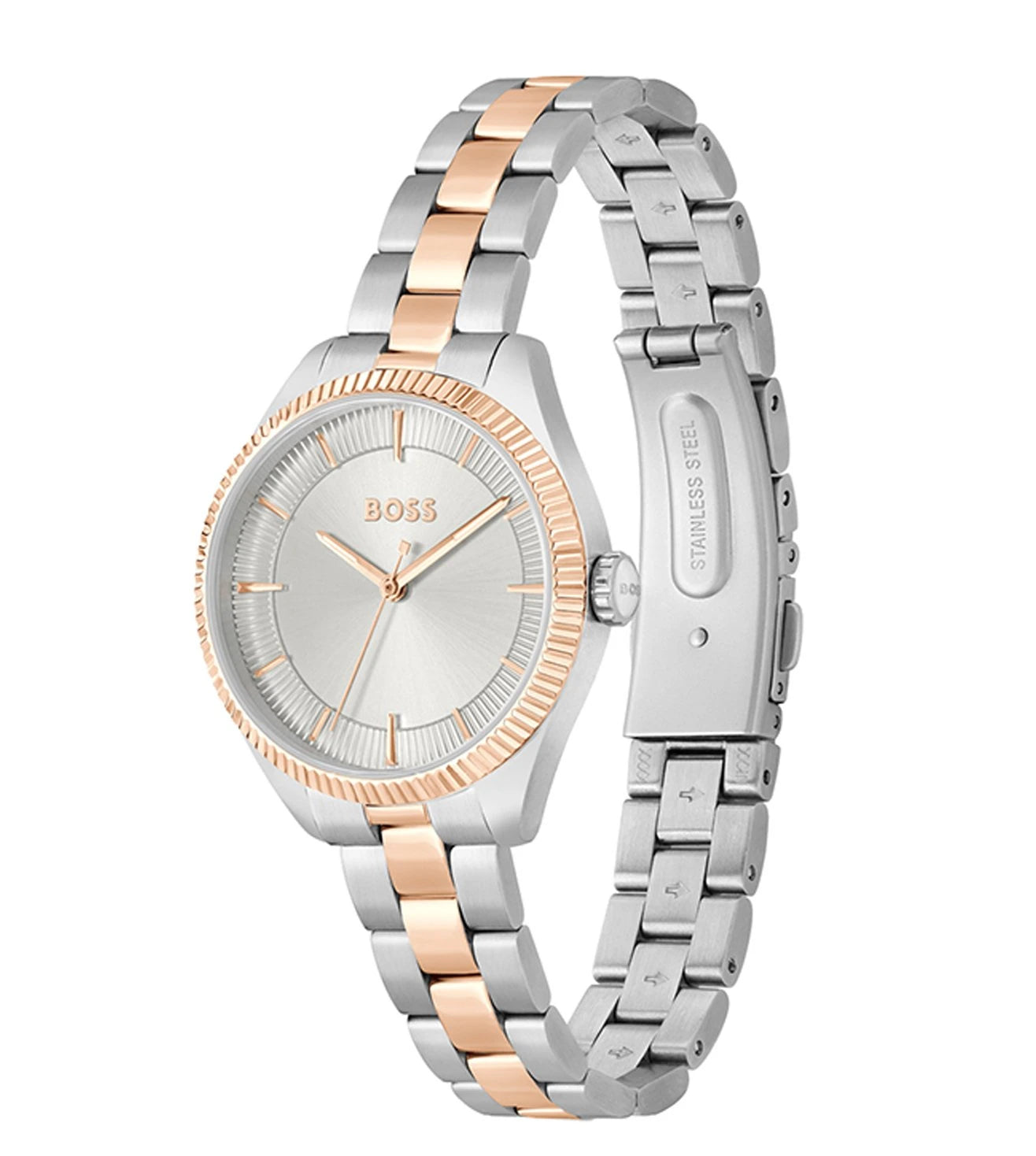 Hugo Boss Analog Silver & Stainless Steel Women's Watch 1502727