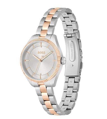 Hugo Boss Analog Silver & Stainless Steel Women's Watch 1502727