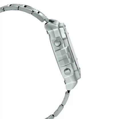 CASIO Digital Black & Stainless Steel Unisex Watch D227
