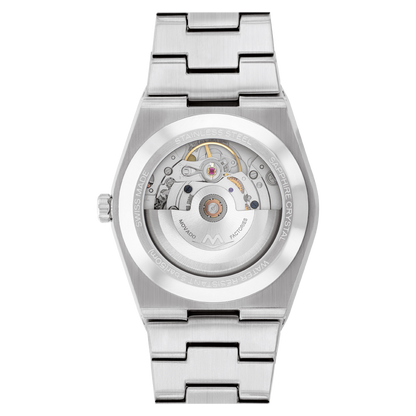 Movado Analog Blue & Stainless Steel Men' 3600940