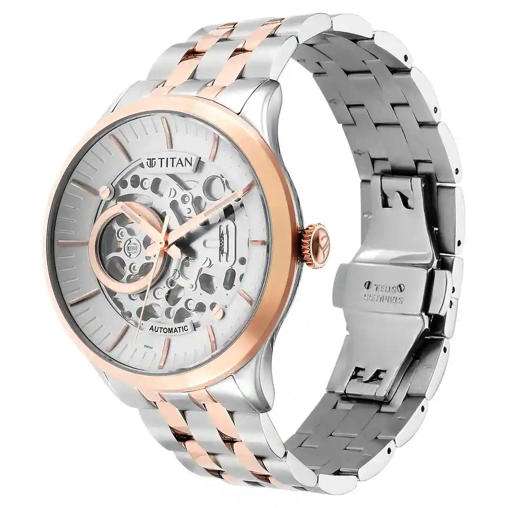 Automatic Silver &  Men's Watch 90140KM01