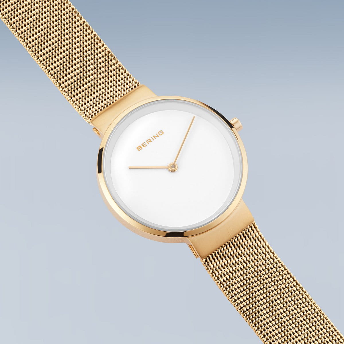 Bering Analog White & Milanese Women's Watch 14531 334