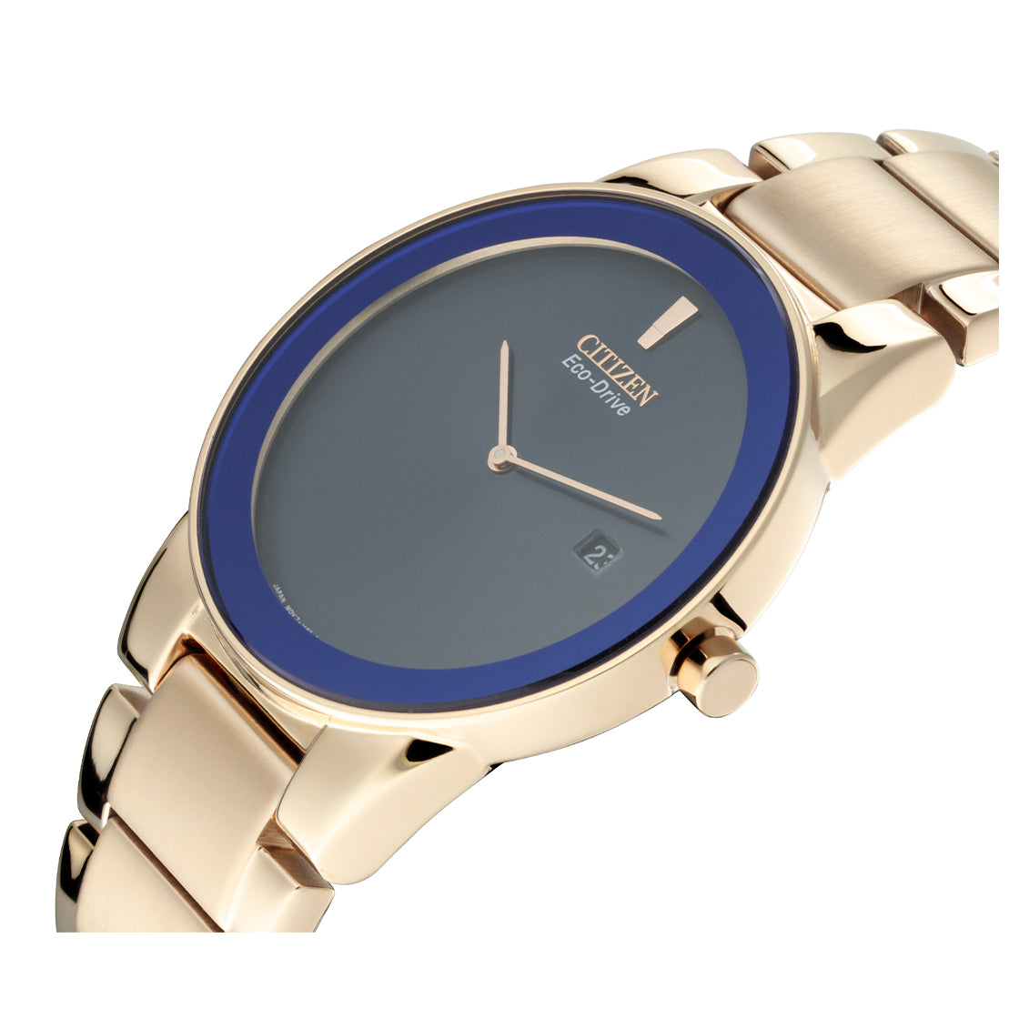 Citizen Analog Blue & Stainless Steel Men's Watch AU1066 80L