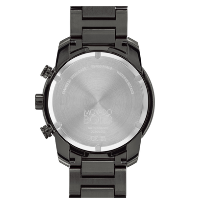 Movado Analog Grey & Stainless Steel Men's Watch 3600867