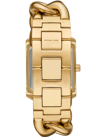 Michael Kors  White & Stainless Steel Women's Watch MK7300