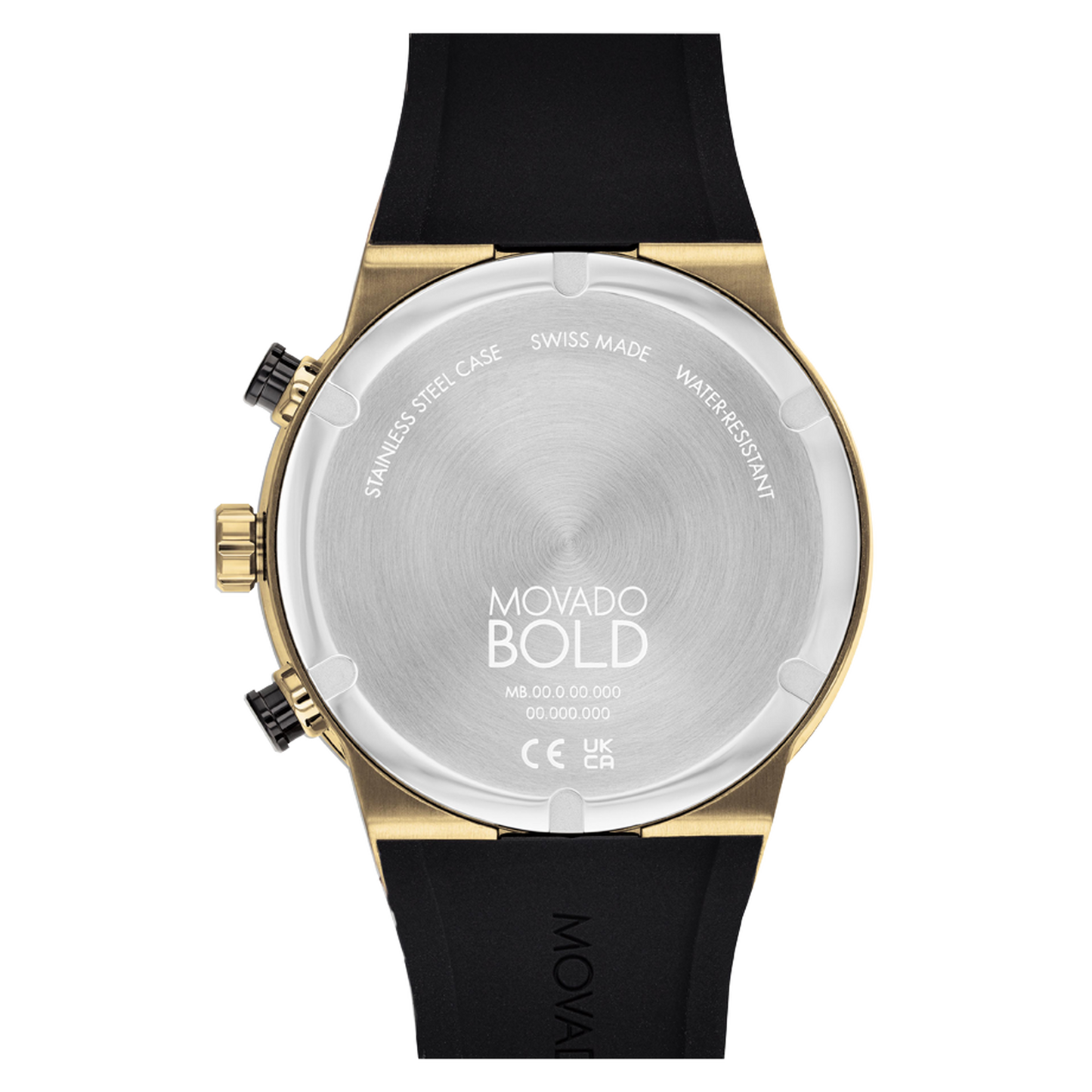 Movado Analog Black & Silicone Men's Watch 3600855