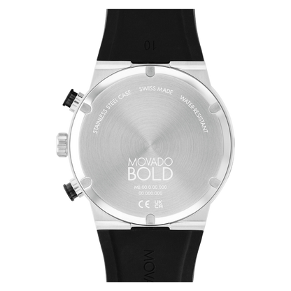 Movado Analog White & Silicone Women's Watch 3600894