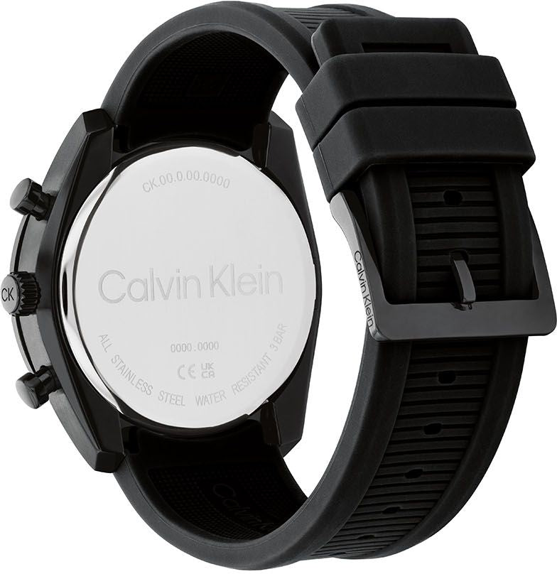 Calvin Klein MEN Fashion Silicone Quartz Watch 25200467