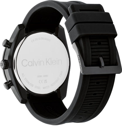 Calvin Klein MEN Fashion Silicone Quartz Watch 25200467
