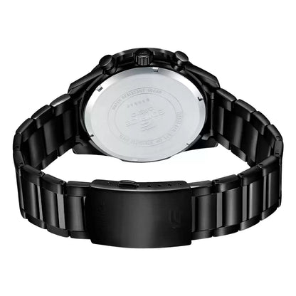 Casio Analog Blue & Stainless Steel Men's Watch ED515