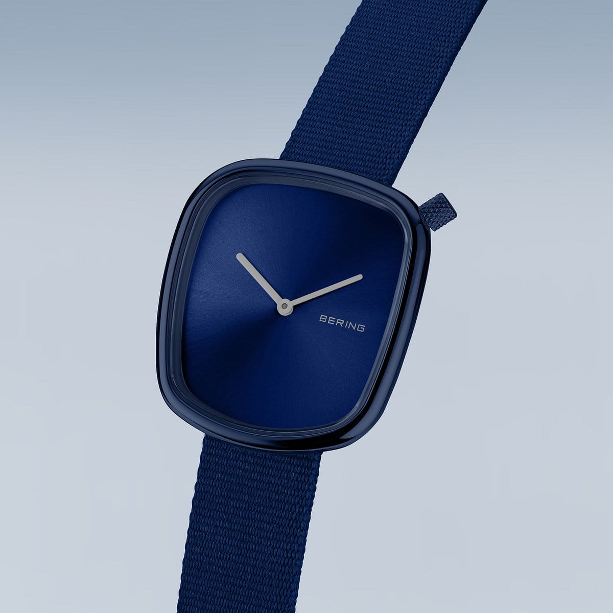 Bering Analog Blue & Nato Women's Watch 18034 397