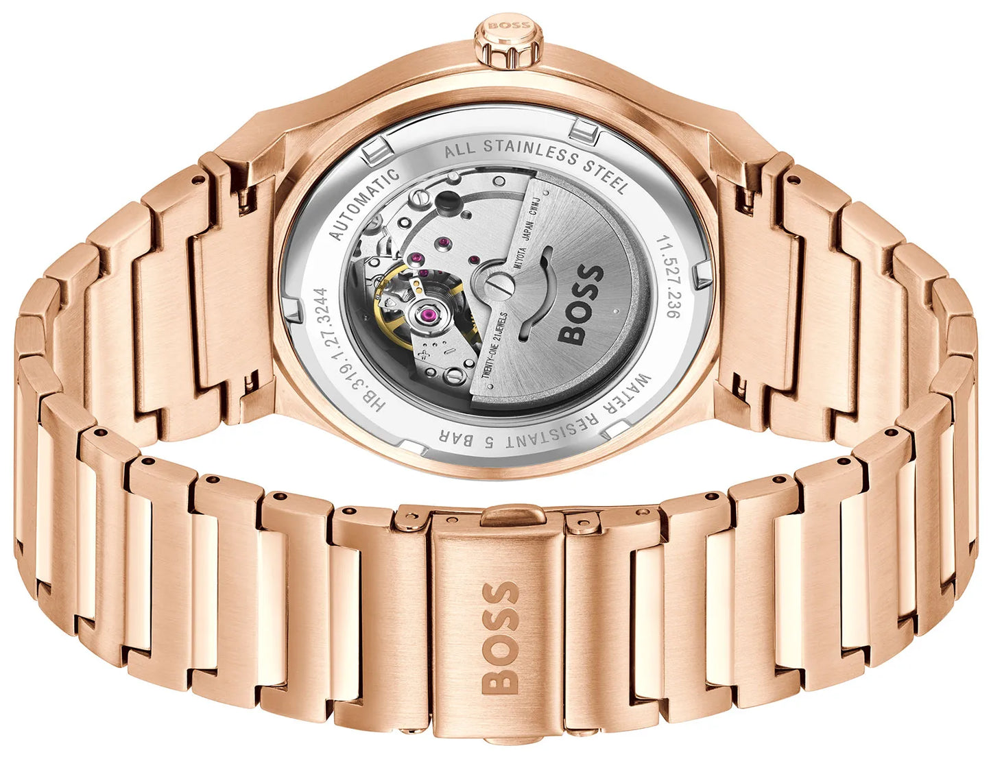 Candor Auto Analog Grey Round Dial Men's Watch 1514185