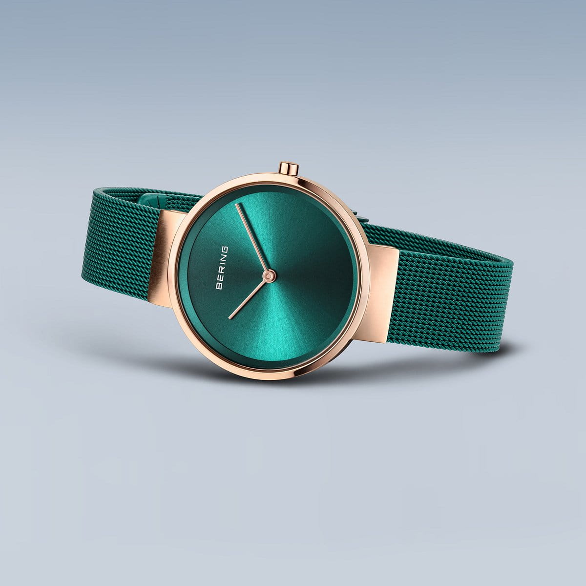 Bering Analog Green & Milanese Women's Watch 14531 869