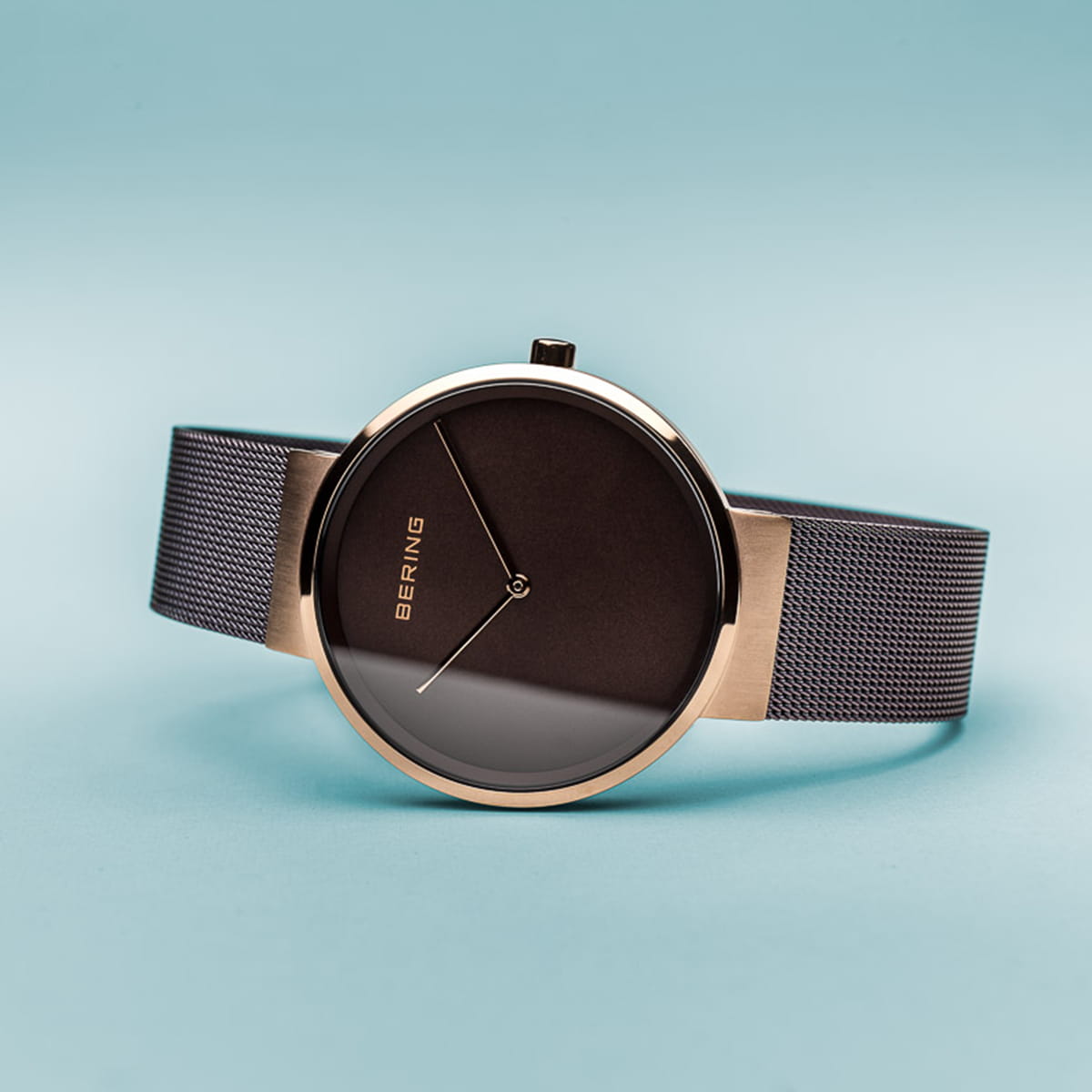 Bering Analog Brown & Milanese Unisex Watch 14539 262