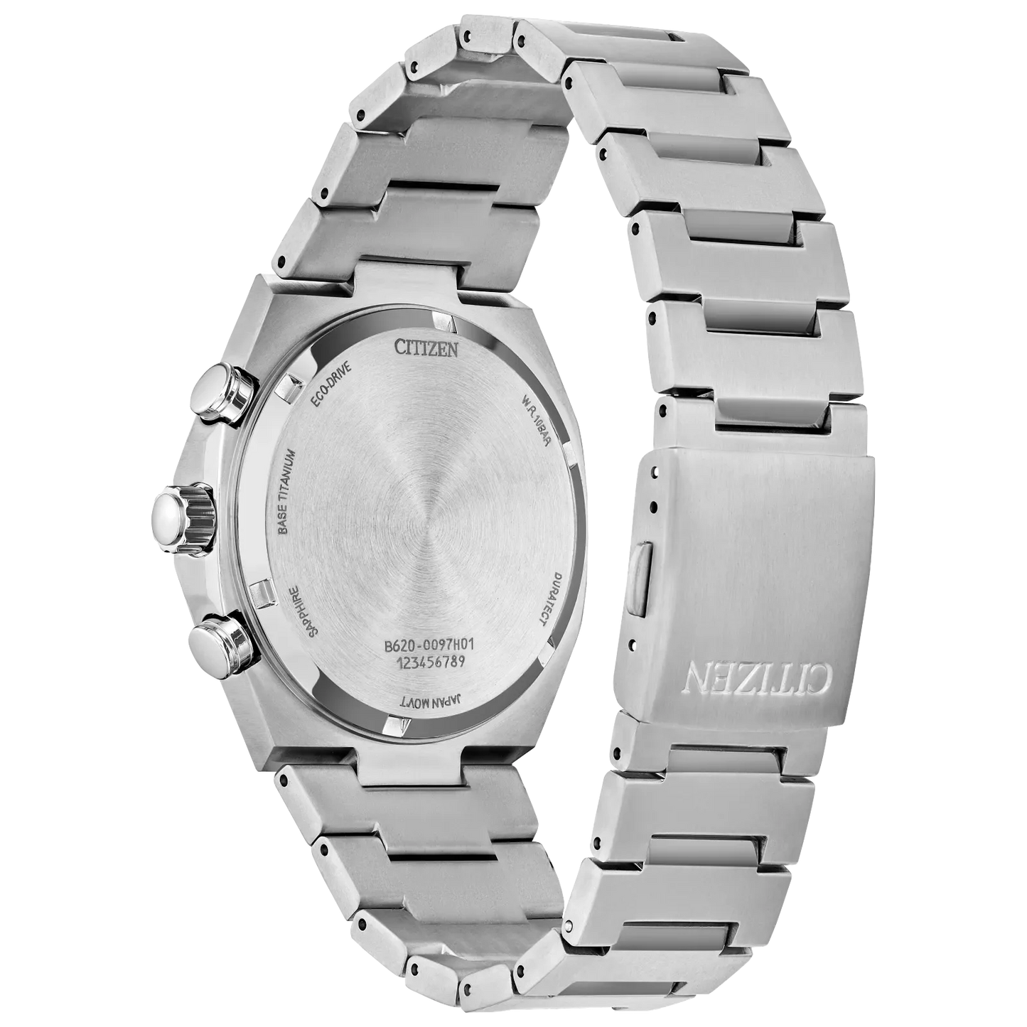 Citizen Chronograph Orange & Titanium Men' CA4610 85Z