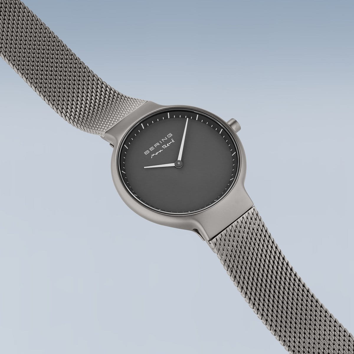 Bering Analog Grey & Milanese Women's Watch 15531 377