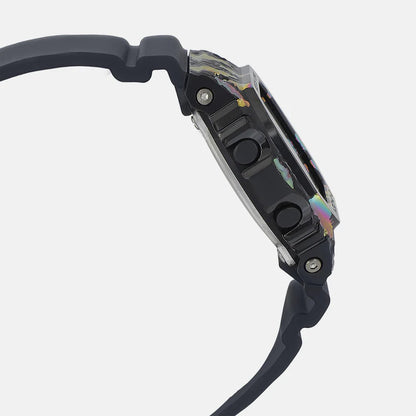 Casio Digital Black & Resin Men's Watch G1348