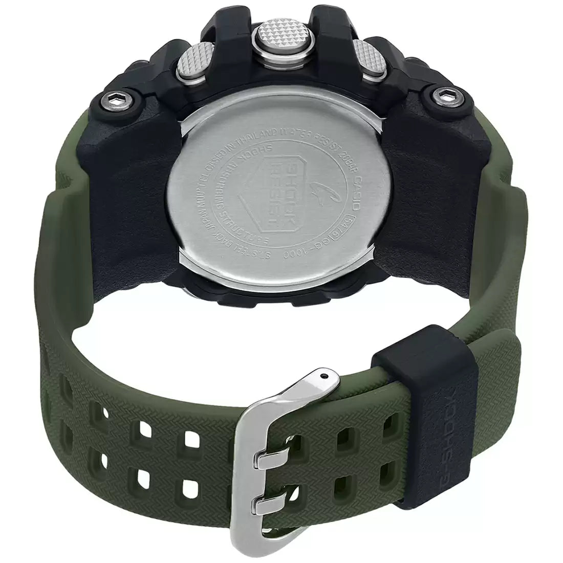 Casio Analog-Digital Black & Resin Men's Watch G662