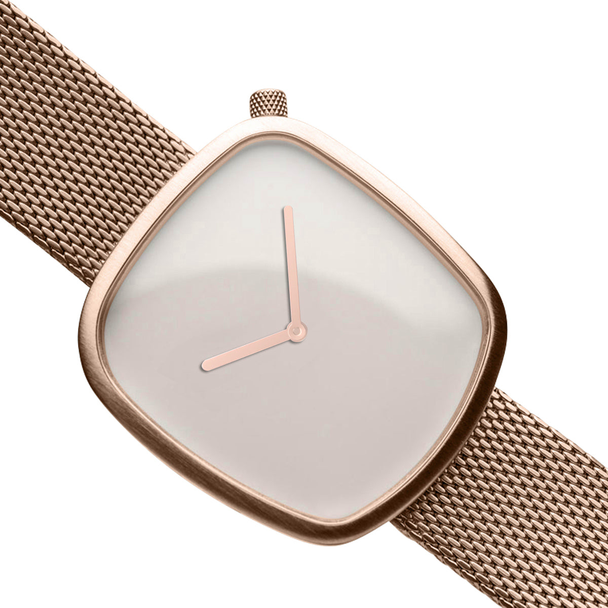 Bering Analog White & Milanese Men's Watch 18040 364