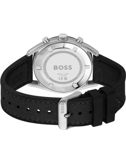 Hugo Boss Analog Black & Silicone Men's Watch 1514091