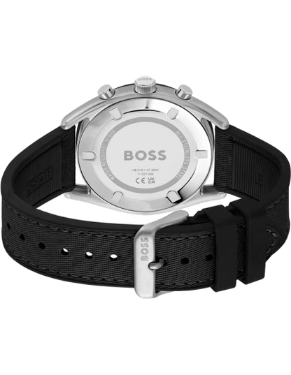 Hugo Boss Analog Black & Silicone Men's Watch 1514091
