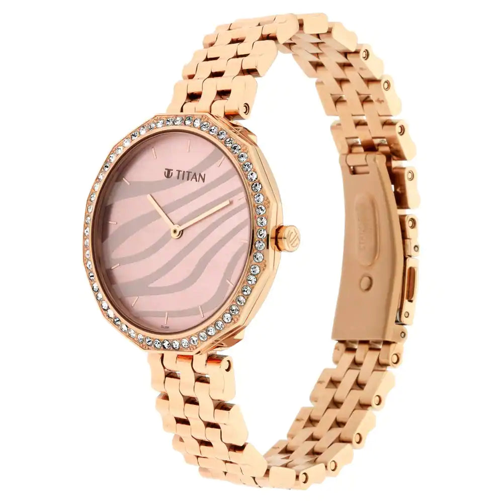 Analog Multi-Colour &  Women's Watch NR95132WM01
