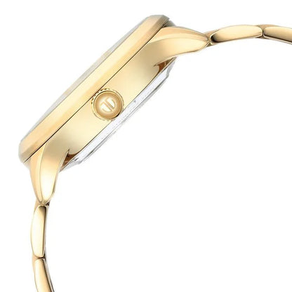 Analog Golden & Stainless Steel Men' NS90140YM01