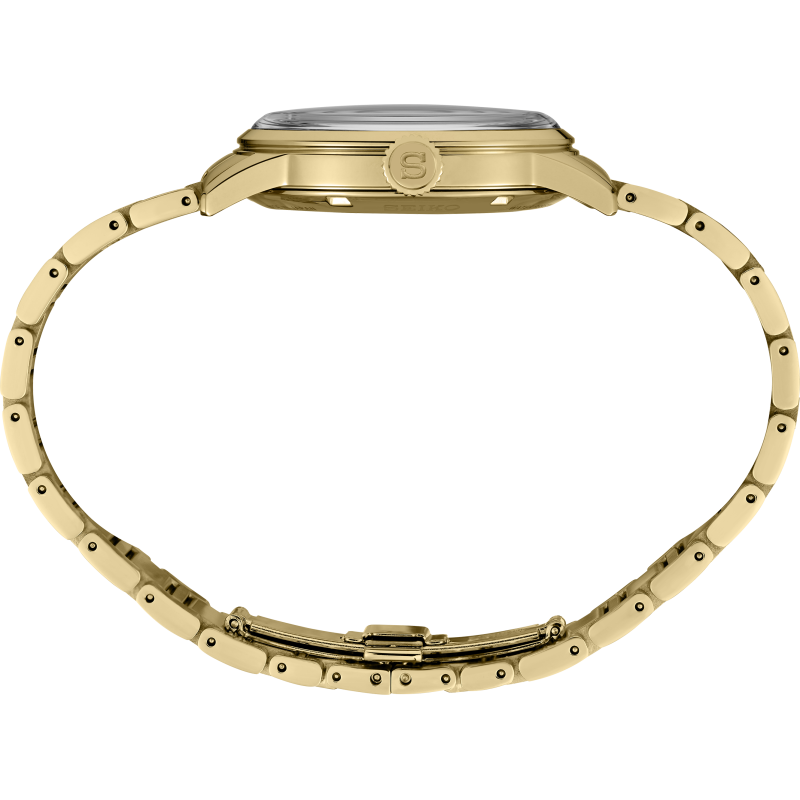 Seiko Analog Gold & Stainless Steel Men' SRPK48J1