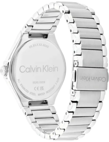 CALVIN KLEIN Multifunction Blue & Stainless Steel Women's Watch 25100051