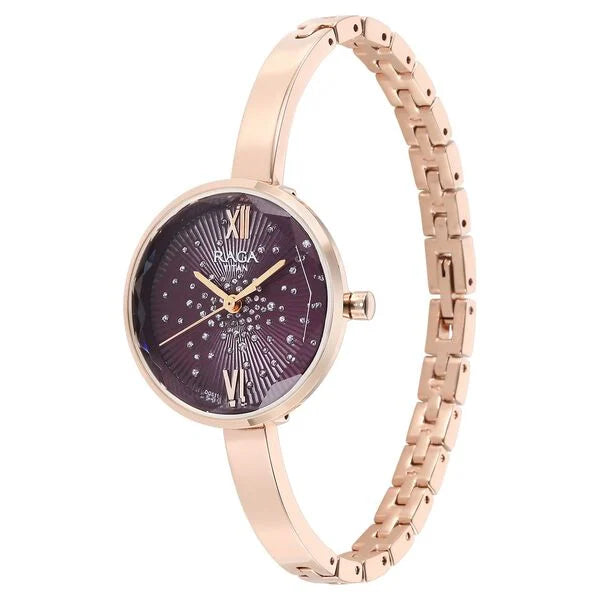Analog Purple & Metal Women' NS95271WM01