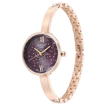 Analog Purple & Metal Women' NS95271WM01