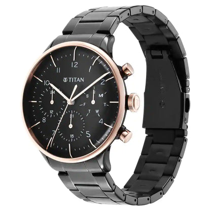 Analog Black &  Men's Watch 90102KM01