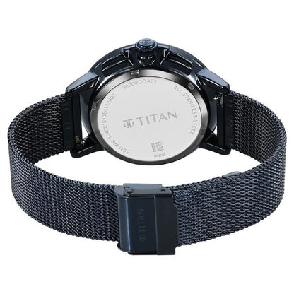 Multifunction Anthracite & Stainless Steel Men' 90200QM01