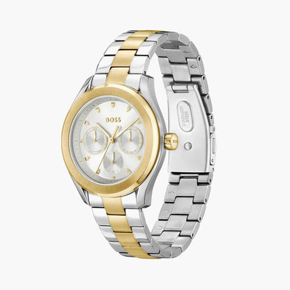 HUGO BOSS Lida Women Multifunction Watch with Metal Strap 1502746