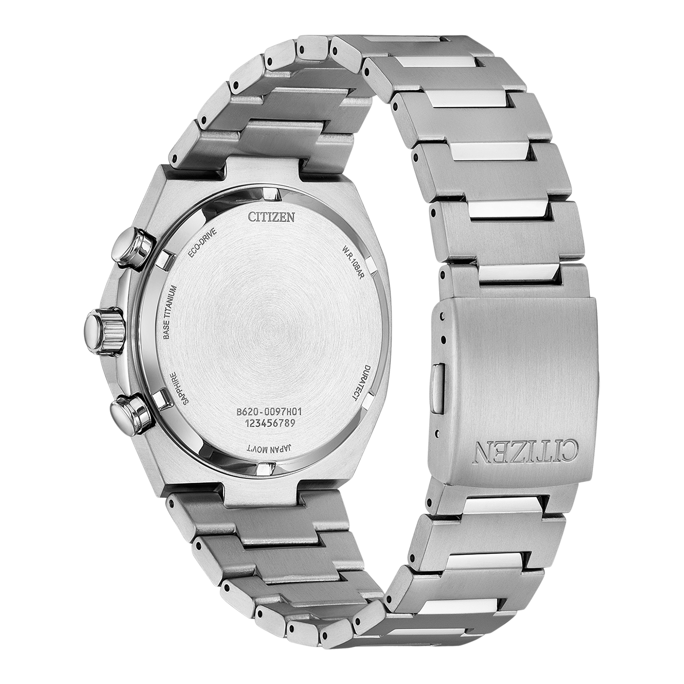 Citizen Chronograph Silver & Titanium Men' CA4610 85A
