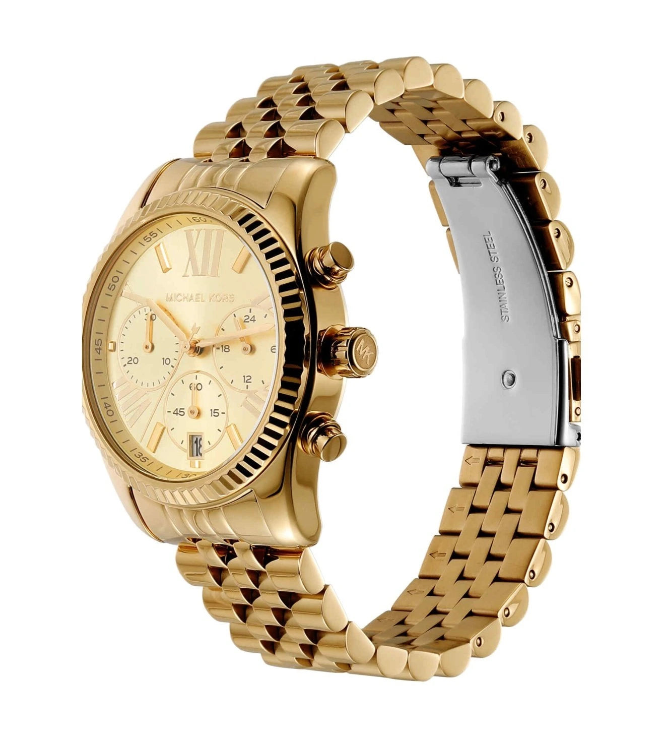 MICHAEL KORS Chronograph Gold & Stainless Steel Women's Watch MK7378