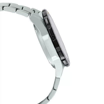 Casio Analog Black & Stainless Steel Men's Watch ED481