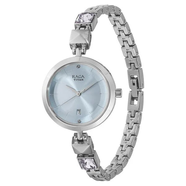 Analog Blue & Metal Women' NS2606SM01