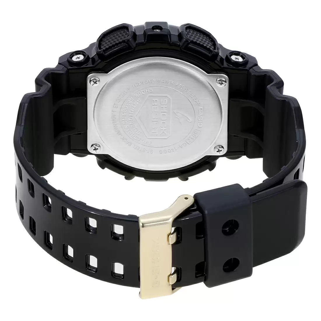 Casio Analog-Digital Gold & Resin Men's Watch G1021
