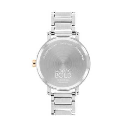 MOVADO Chronograph Silver & Stainless Steel Women's Watch 3601142