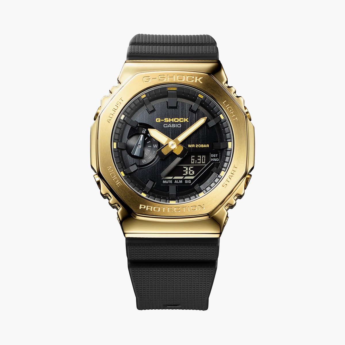 Casio Analog-Digital Black & Resin Women's Watch G1278