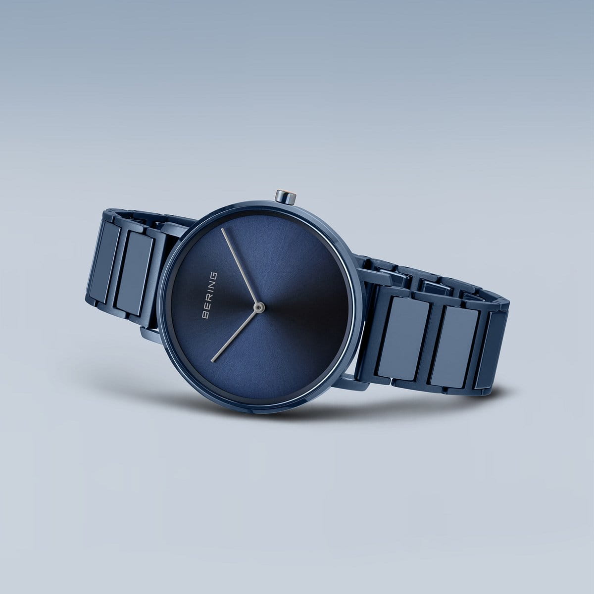 Bering Analog Blue & Stainless Steel Women's Watch 18531 797