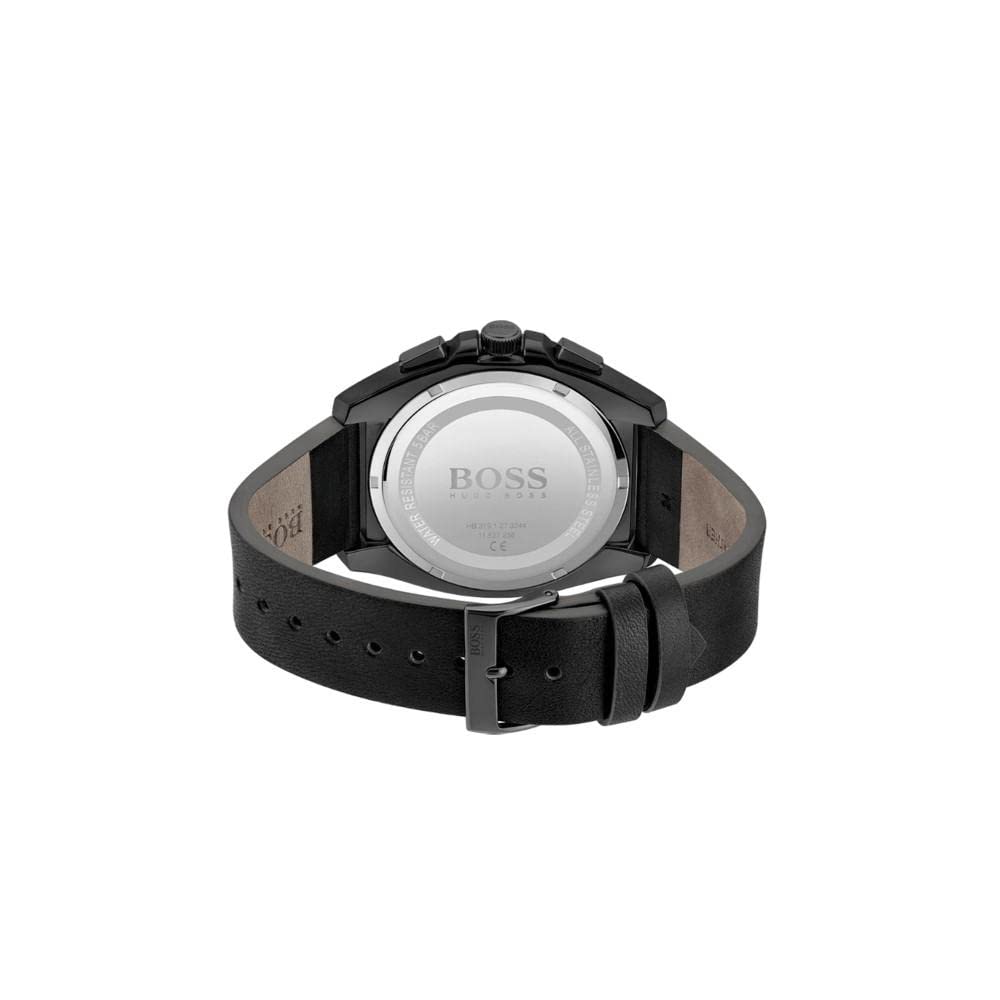 Hugo Boss Analog Blue & Leather Men's Watch 1513883
